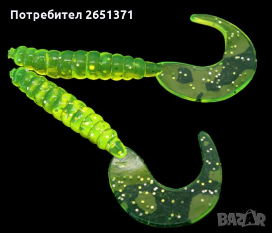 Силиконова примамка – 2,2 гр./7 см. - 0.60 лв., снимка 2 - Стръв и захранки - 34532933