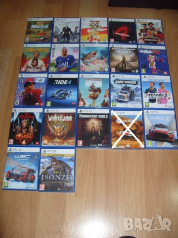 Игри за PlayStation 5, PS5 Част 1 - 15.34 € / 30лв за брой