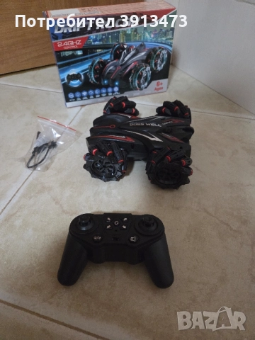 Чисто нова Кола с дистанционно управление, звукови ефекти, въртене на 360градуса, снимка 2 - Коли, камиони, мотори, писти - 52105140