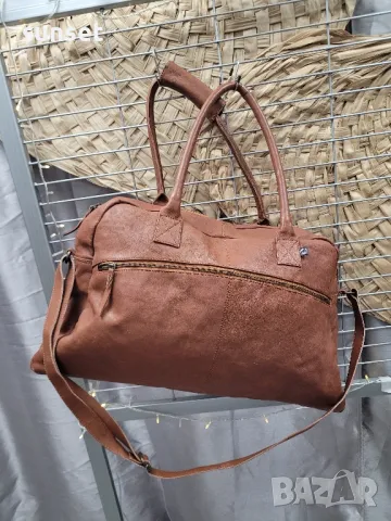 естествена кожа големи пътни чанти, сак, снимка 11 - Сакове - 50347506