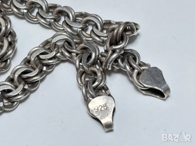 *1,50€ на грам* Цена под борсовата! Сребро за материал/претапяне/-86,40 грама,(проба 925), снимка 2 - Колиета, медальони, синджири - 55844451