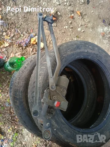 Мотор предни чистачки Mazda 3 2003-2008 2.0i 5 врати BOSCH 0390241732, снимка 3 - Части - 47499681