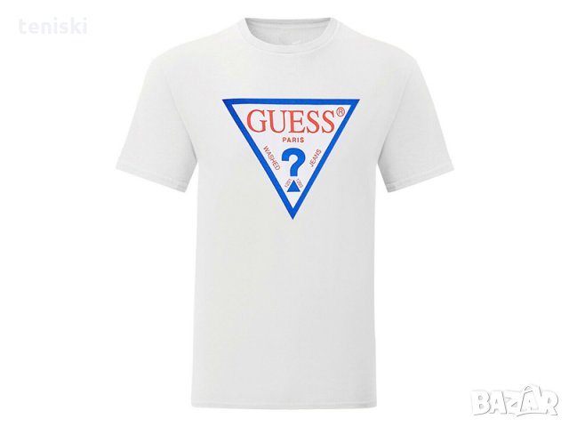Тениска GUESS принт Всички размери, снимка 9 - Тениски - 30792279