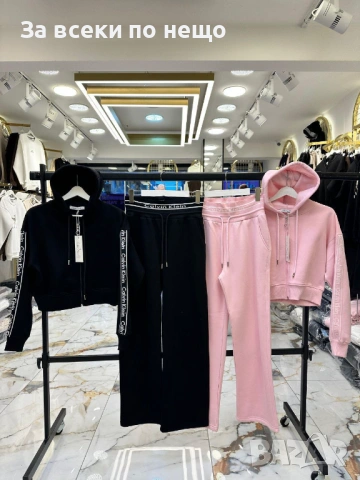 Calvin Klain Дамски Спортен Комплект🔝Дамски Спортен Екип Келвин Клайн - Различни Цветове Код A1249, снимка 3 - Спортни екипи - 53490305