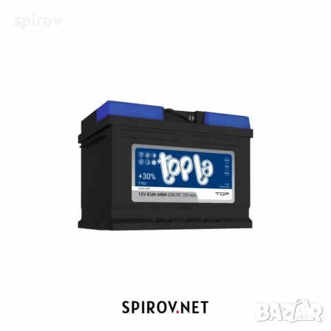 Акумулатор Topla Top 12V 62Ah 600A