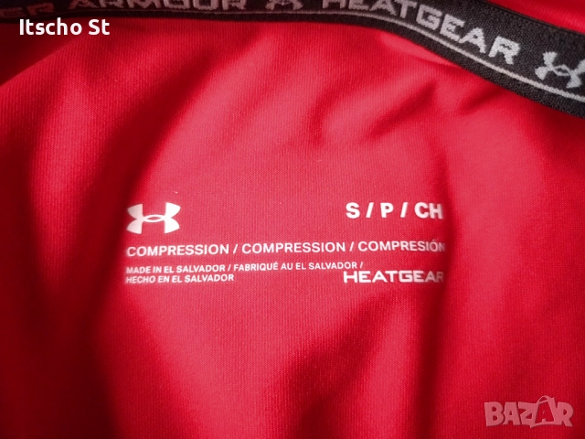 Under Armour UA HG Armour Comp LS T-shirt, снимка 3 - Спортни дрехи, екипи - 52365018