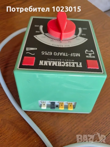 Fleischmann 6755 трансформатор за влакче, снимка 3 - Влакчета, самолети, хеликоптери - 53783830