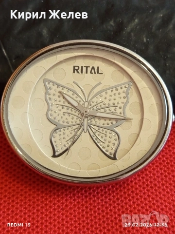 Модерен дамски часовник RITAL QUARTZ много красив стилен дизайн 51704, снимка 2 - Дамски - 53591401