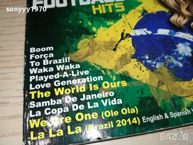 FOOTBALL HITS BRASIL CD 1004252242, снимка 7 - CD дискове - 49852020