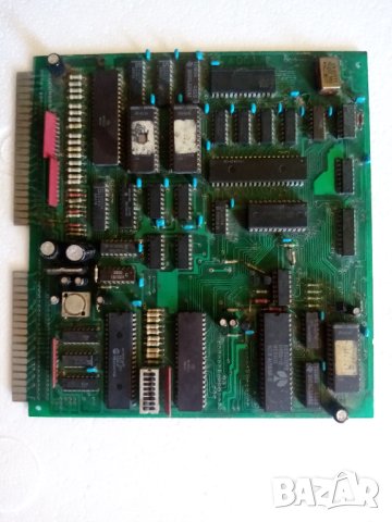 Платка с процесор 6502, АЦП, цифрови и др портове, стар ретро компютър 