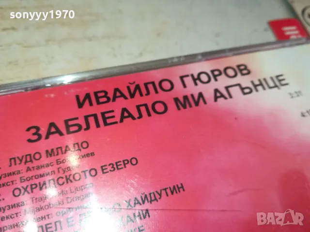 ИВАЙЛО ГЮРОВ-2003 PAYNER LTD.ORIGINAL CD 2104251720, снимка 16 - CD дискове - 49977134