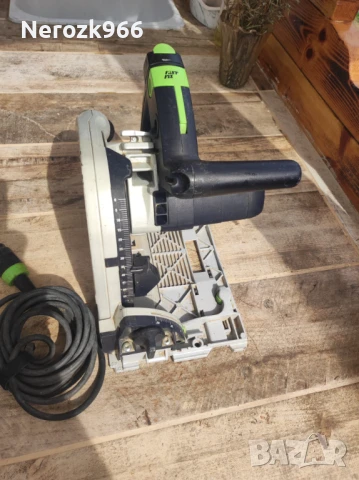 FESTOOL TS 55 EBQ - Потъващ циркулярен трион, снимка 4 - Други инструменти - 50618896