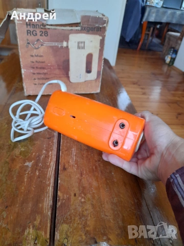 Стар миксер Aka RG28S #2, снимка 6 - Антикварни и старинни предмети - 53593153