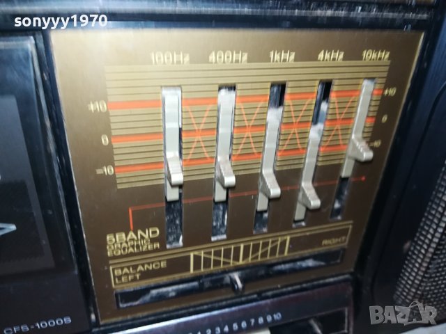 SONY CFS-1000S 2108231046LNV, снимка 12 - Радиокасетофони, транзистори - 41917892