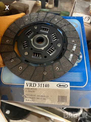 VERTEX VRD31140 ФЕРОДОВ ДИСК CITROEN Xantia ZX BX Berlingo Xsara C15 / PEUGEOT 205 305 306 309 405 , снимка 2 - Части - 41376244