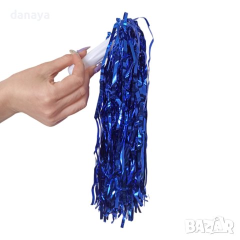 2988 Помпони за мажоретки, 2 броя в комплект, снимка 4 - Други - 37669343