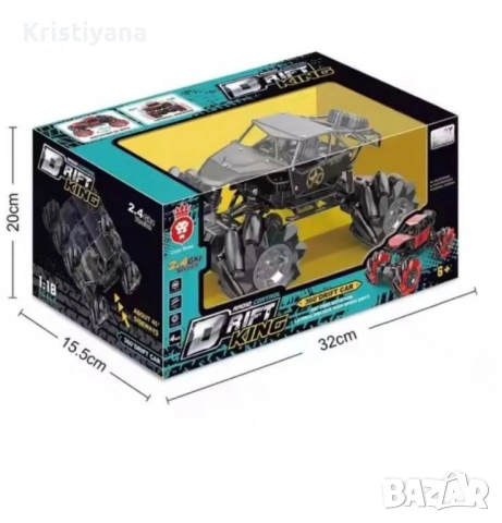 Акумулаторен дрифт джип 12км/ч Drift King