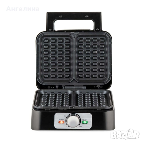 Уред за гофрети белгийска вафла Muhler MHT-1666WXL, 1600W, снимка 4 - Гофретници - 52926926