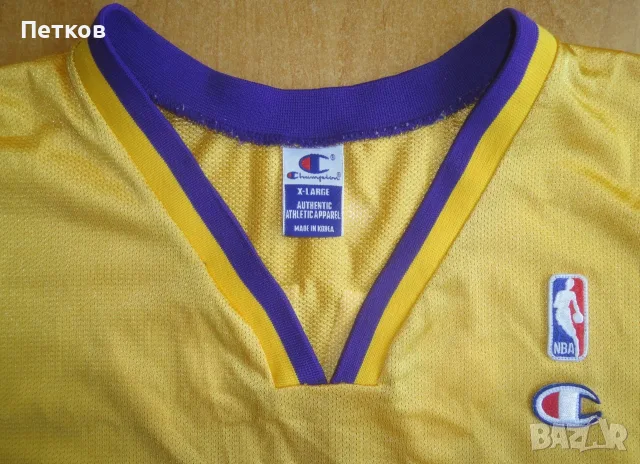 NBA баскетболен потник Los Angeles Lakers #34 Shaquille O'Neal XL, снимка 2 - Баскетбол - 56203553