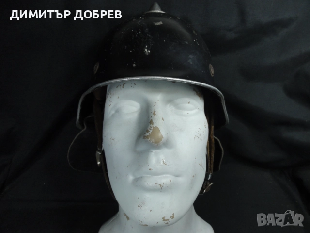 СТАРА НЕМСКА ПОЖАРНИКАРСКА КАСКА ШЛЕМ, снимка 8 - Антикварни и старинни предмети - 52823650