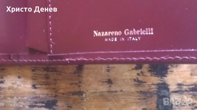 портфейл и ключодържател NAZARЕNO GABRIELLI Назарено Габриели, снимка 5 - Портфейли, портмонета - 53258272