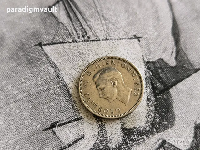 Монета - Великобритания - 1 шилинг | 1949г., снимка 2 - Нумизматика и бонистика - 50241065