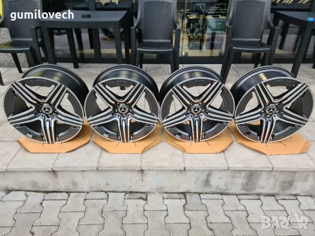 Оригинални Джанти Мерцедес AMG GLC/GLE-20 цола Спорт Пакет , снимка 3 - Гуми и джанти - 50307554