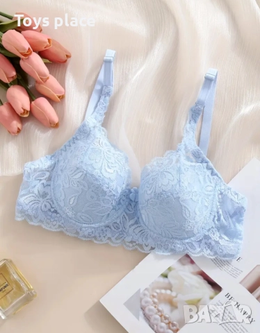 90/95 С Лот 2 броя Нови дантелени сутиени , снимка 6 - Бельо - 51485155