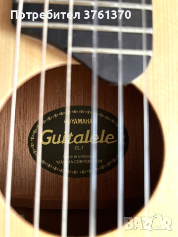 Yamaha guitalele GL-1 Natural, снимка 2 - Китари - 44611527