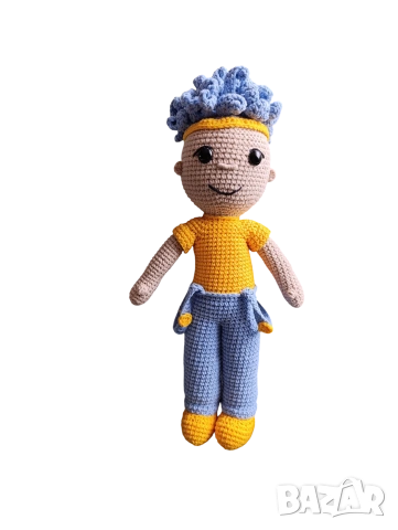 Мечето Падингтън и плетени куклички, снимка 8 - Кукли - 45955789