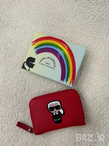 портмонета karl lagerfeld , снимка 2 - Портфейли, портмонета - 50659621