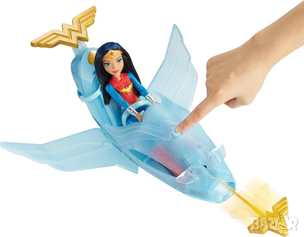 Огромен оригинален игрален комплект на Жената чудо/ Wonder woman, снимка 6 - Кукли - 50986514