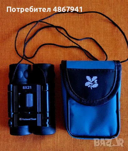 Компактен джобен бинокъл National Trust 8x21 – оригинален, за туризъм и спорт, снимка 5 - Екипировка - 56126423