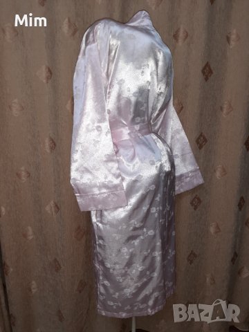  Sedalia Classics S /М Розов сатенен халат , снимка 5 - Нощници - 39368009