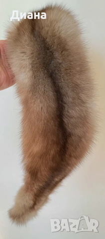 Кожени яки от сребърна лисица,кафява лисица и норка, снимка 17 - Шалове - 31254954