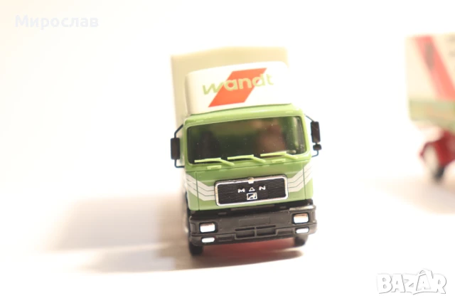 HERPA H0 1/87 MAN КАМИОН МОДЕЛ TIR КОЛИЧКА, снимка 5 - Колекции - 51065725