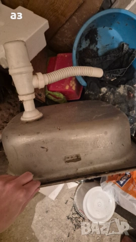 Метална / алпака мивка, снимка 2 - Мивки - 53009178