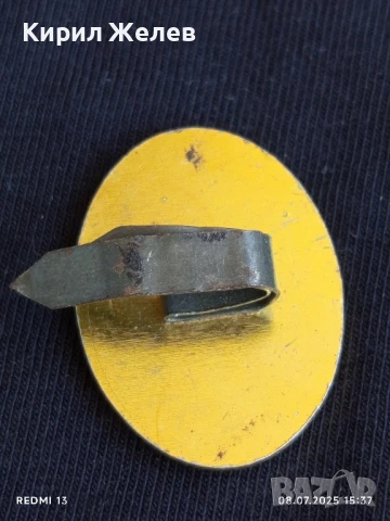 Две стари кокарди от соца за войнишко кепе редки за КОЛЕКЦИЯ ДЕКОРАЦИЯ 18441, снимка 7 - Антикварни и старинни предмети - 50951235