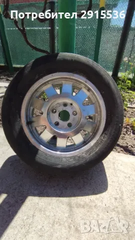 Алуминиева резервна джанта Ауди 15 5х100, снимка 7 - Гуми и джанти - 50095987