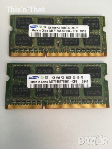 Памети Ram Sets PC3, снимка 2 - USB Flash памети - 36227822