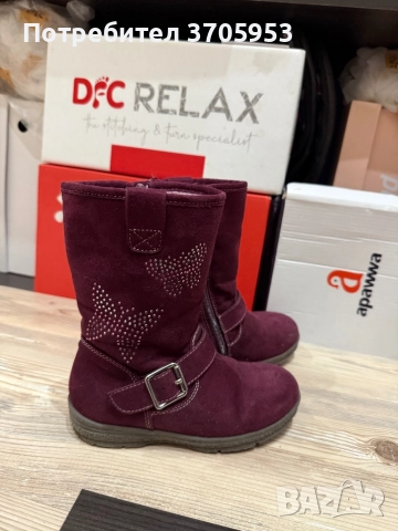 Детски ботуши за момиче - 28номер, снимка 3 - Детски боти и ботуши - 52786770