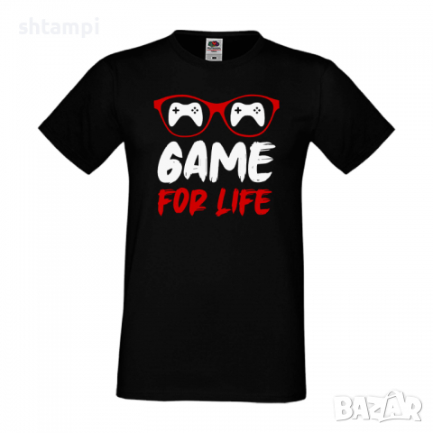 Мъжка тениска Game For Life, снимка 10 - Тениски - 36193154