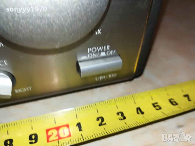 DENON UPA-100 STEREO AMPLIFIER-MADE IN JAPAN-ВНОС SWISS 0106231729, снимка 7 - Ресийвъри, усилватели, смесителни пултове - 40898724
