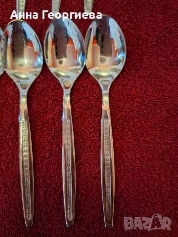 Чаени лъжички от неръждаема стомана - нови., снимка 2 - Прибори за хранене, готвене и сервиране - 53101050