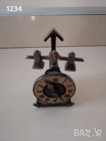 Метален часовник сувенир 7 см. , снимка 4 - Други стоки за дома - 42461879