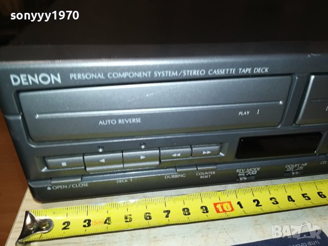 DENON UDR-60 DECK-ВНОС SWISS 2807231033, снимка 5 - Декове - 41684050