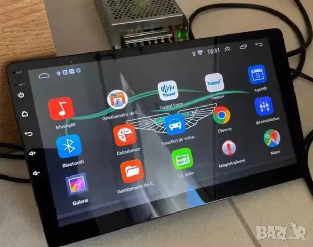 Мултимедия с GPS 10,1 Инча за кола 1 Din Android Apple Carplay 32GB, снимка 3 - Аксесоари и консумативи - 48061862