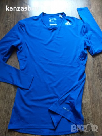 adidas techfit - страхотна мъжка блуза КАТО НОВА, снимка 3 - Спортни дрехи, екипи - 39330054