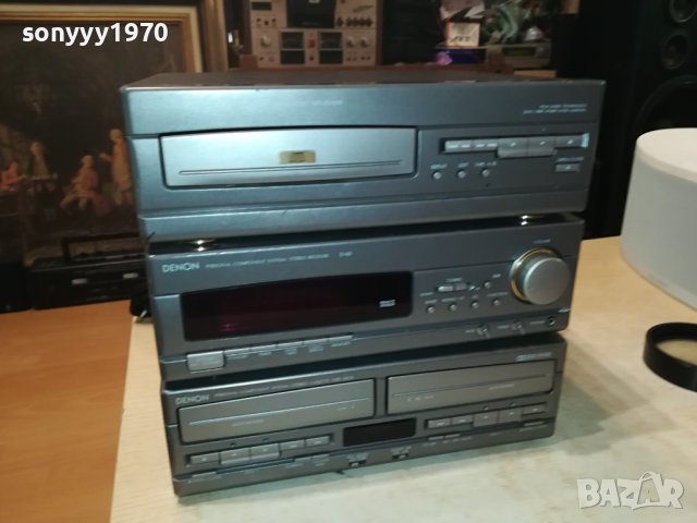DENON CD/DECK/RECEIVER 0208231123, снимка 6 - Ресийвъри, усилватели, смесителни пултове - 41732559