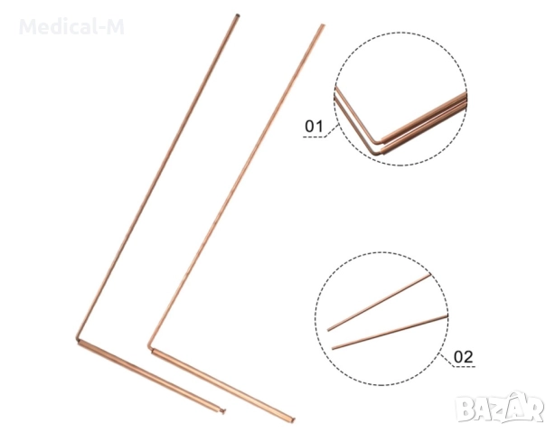 Медни багети  за  откриване на метали и злато, снимка 5 - Други спортове - 45223824